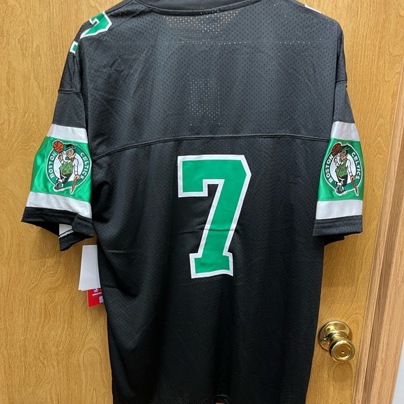 Boston Celtics Black Mesh Jersey NWT - Picture 3 of 13